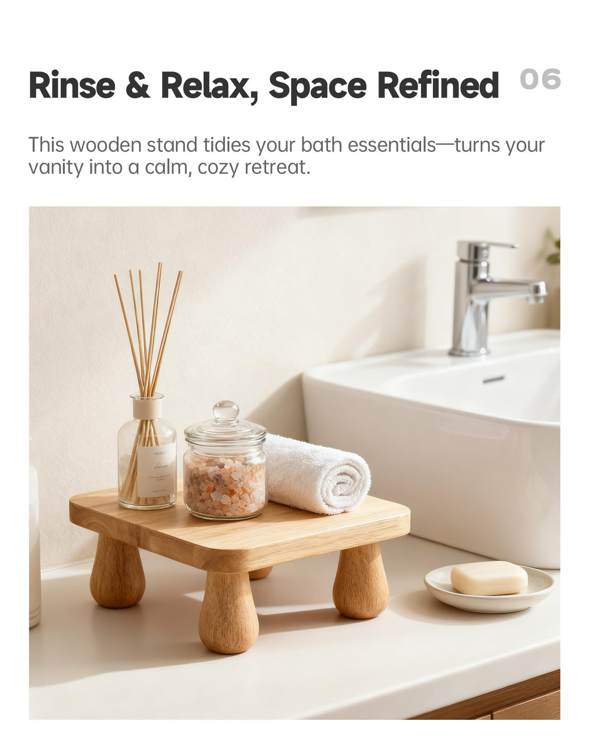NKGIAG plant stand small footprint fits tabletops and shelves neatly.