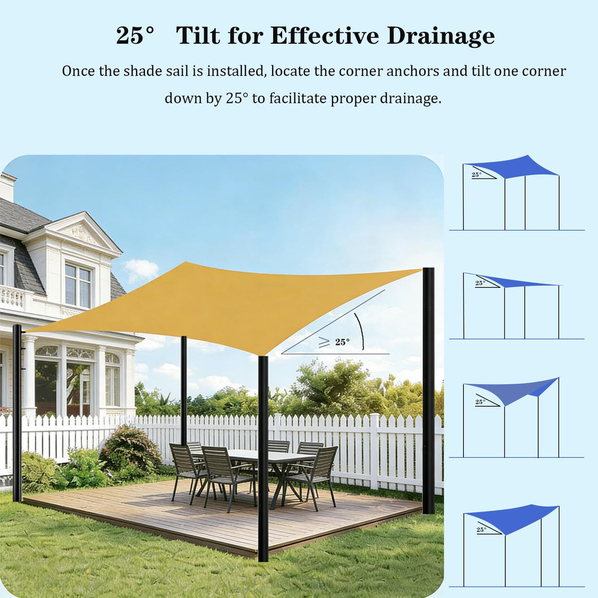 NlkeWbly durable steel pole with rust-proof powder coating resists weathering.