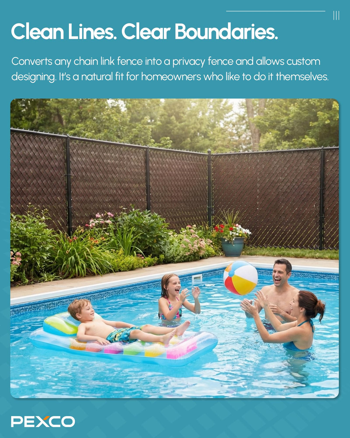Fits 2-inch, 2-1/4-inch, and 2-3/8-inch mesh fences for versatility.