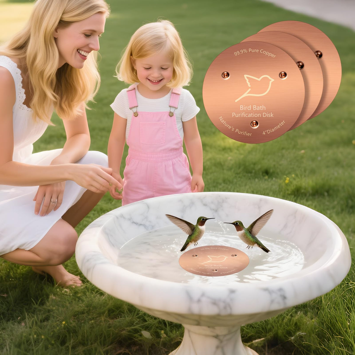 NNG bird bath copper disk triple-point support highlights stability and efficient purification
