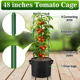 NNG wind-resistant garden trellis supports climbing vegetables and fruits.