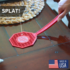 No Fly Zone suitable for indoor or outdoor pest control without tools or chemicals.