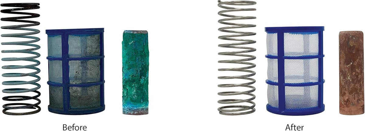No More Green Technologies ionizer cleaning kit: basket cleaner for efficient filtration and upkeep.