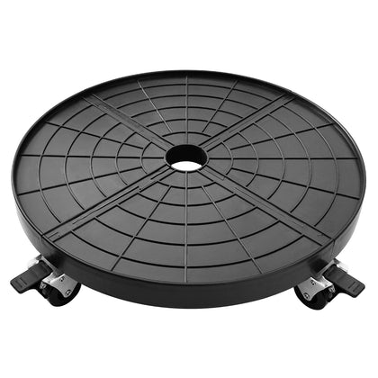 NOAMOO 16-inch base: smooth rolling for heavy pots.
