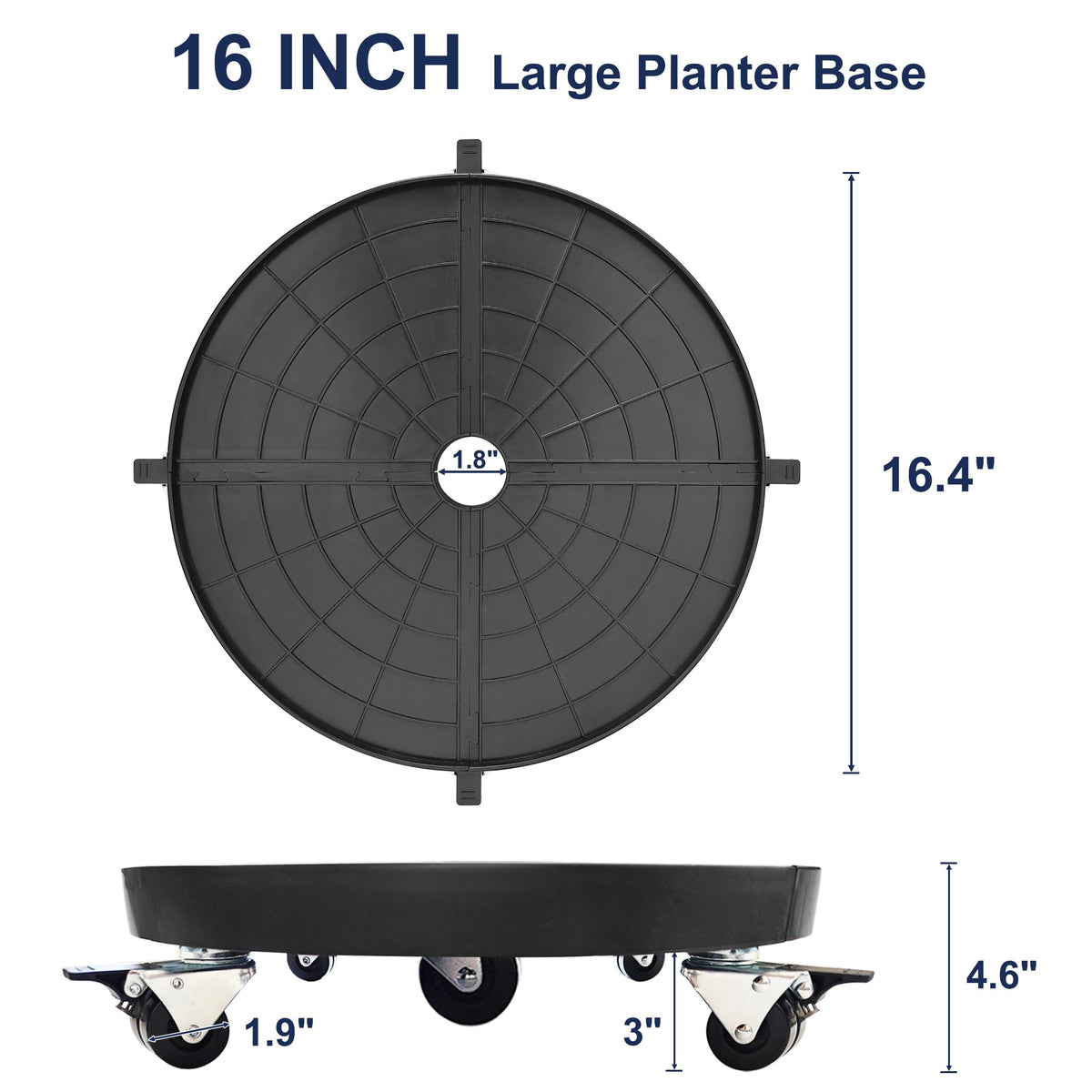 NOAMOO anti-slip guard rails prevent pot sliding and tipping.