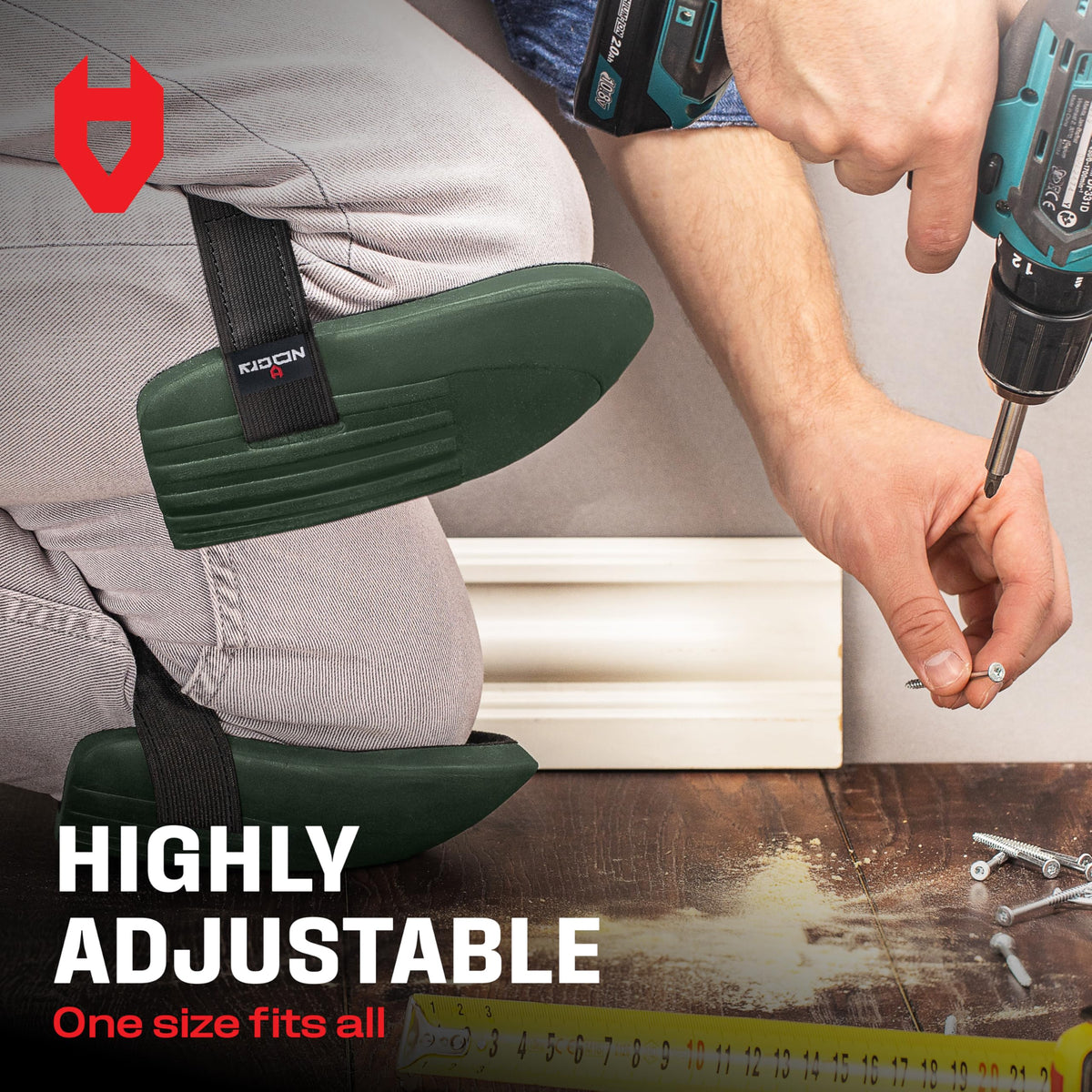 Flexible NoCry padding and straps enable easy movement and secure fit.