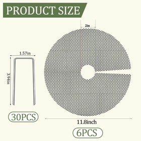 NODMIPNS cuttable plant grid for 11.8 inch pots with easy sizing