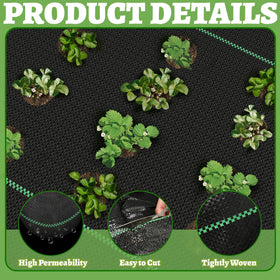 NODMIPNS easy-installation with edge-securing pegs and simple roll-out.