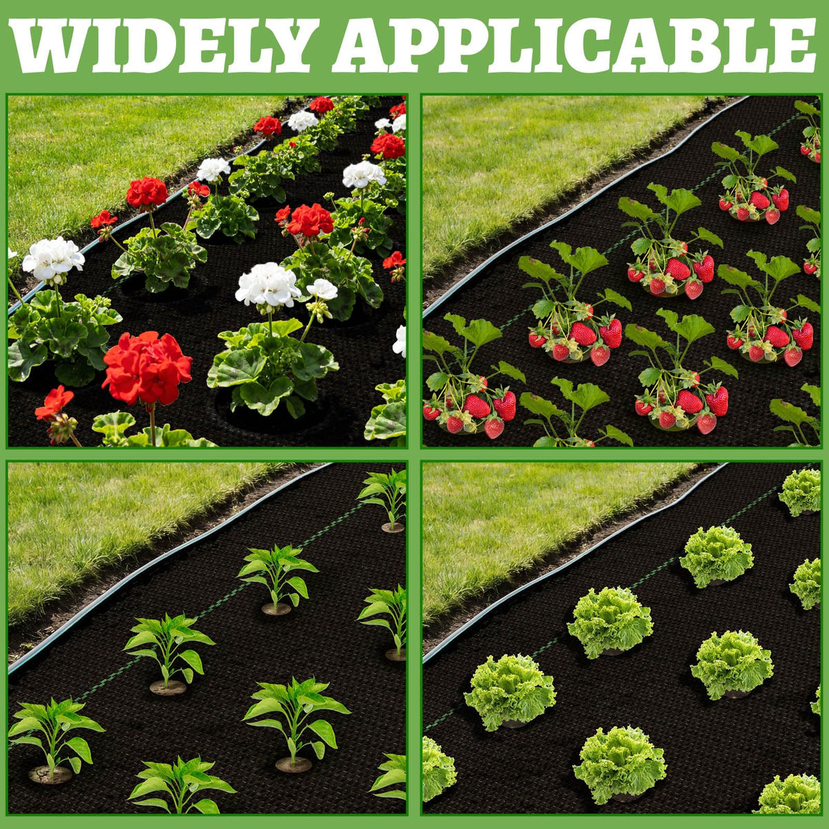 NODMIPNS 4ft-wide bed coverage fits standard garden layouts.