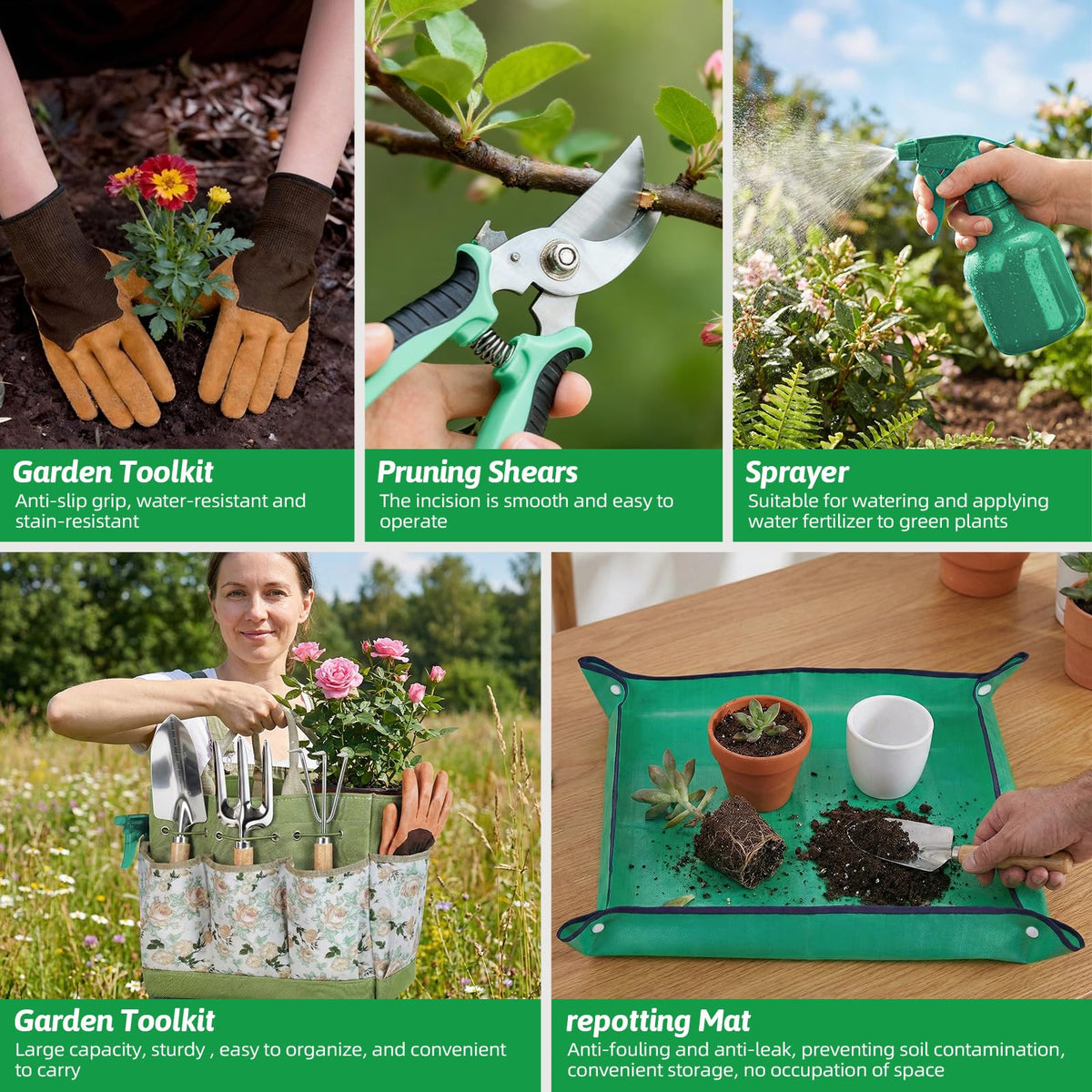 NOEAIKE weeder tool helps remove weeds without bending.