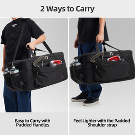 NOELIFE grill bag fits Weber Q1200, Q1000, Q1400 grills securely