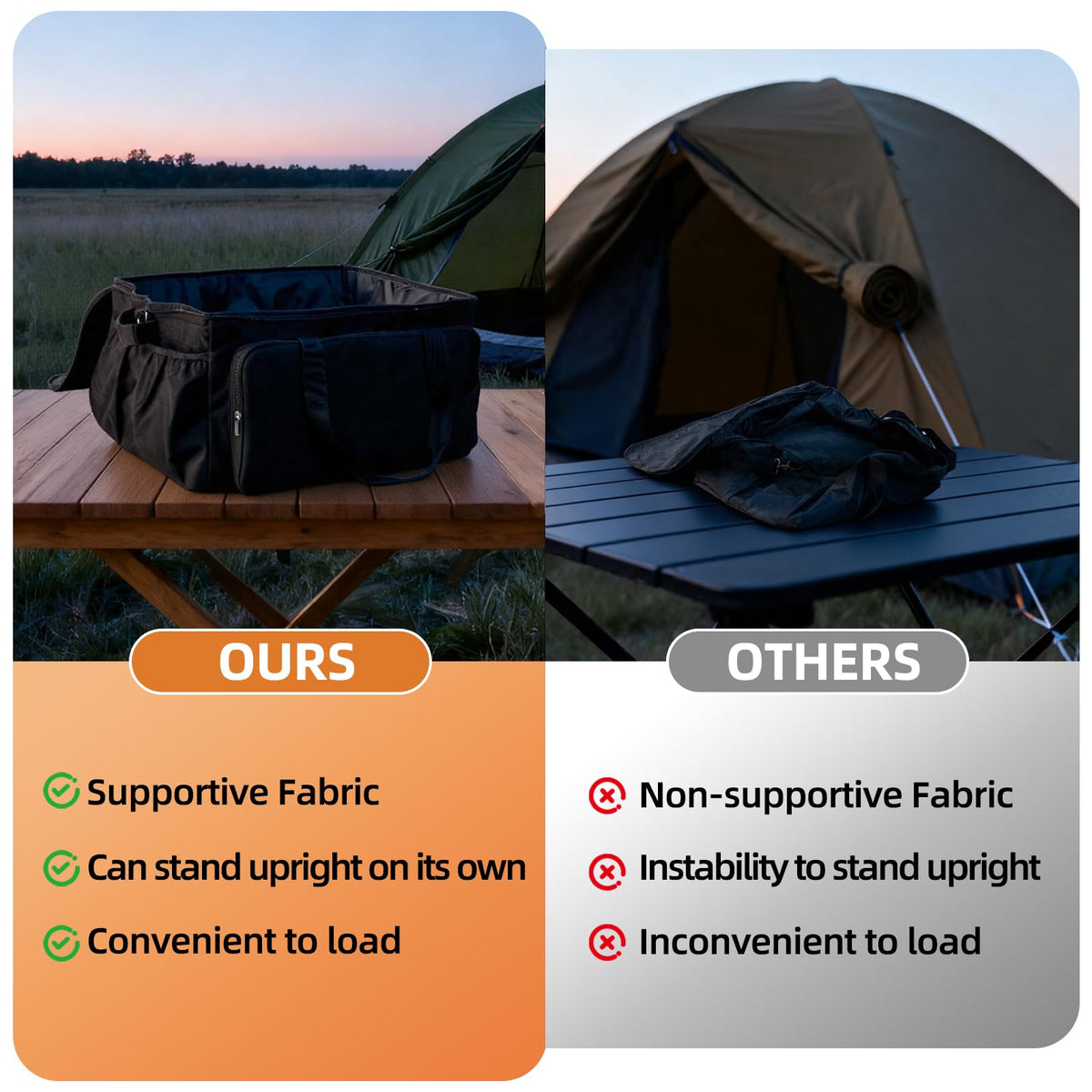 NOELIFE bag fits Cuisinart CGG-306 precisely with room for accessories.