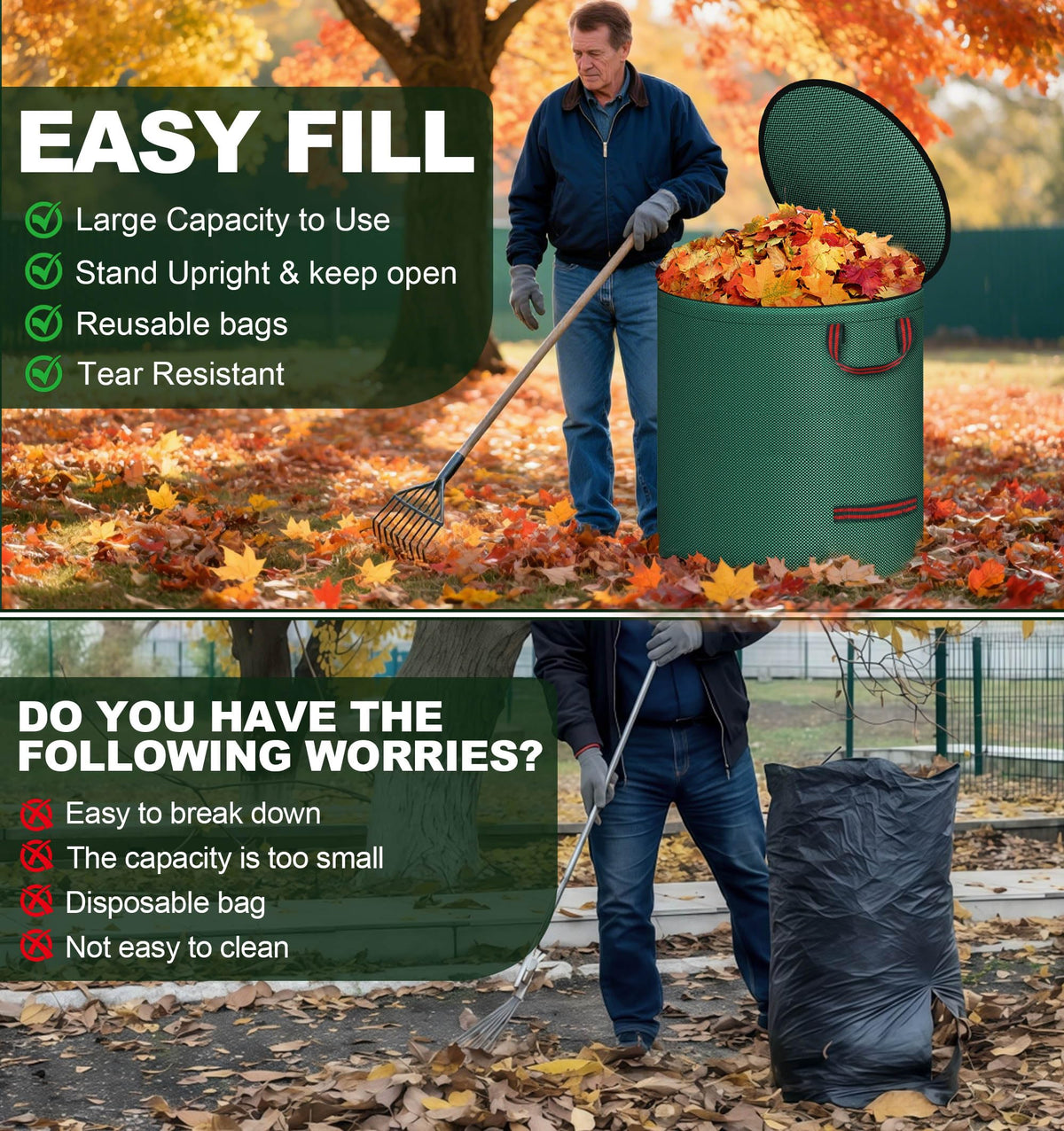 Noeofiifo zippered lid keeps contents secure and prevents spills during transport.