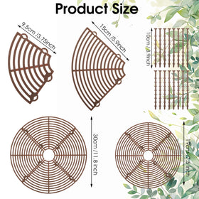 Nogeqi small 7-5 inch plant cover keeps soil intact in compact pots.