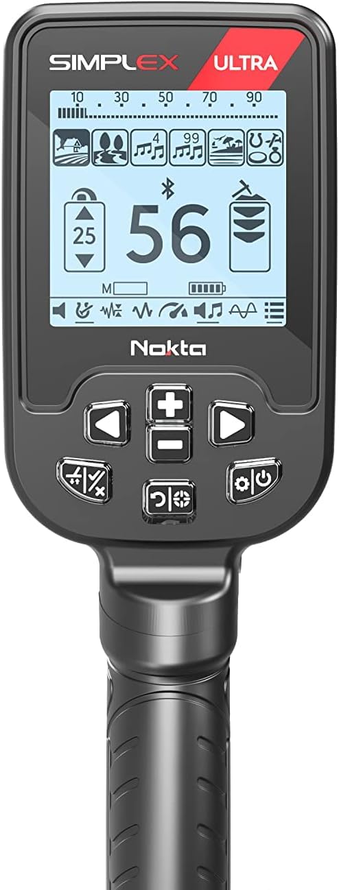 Nokta Simplex Ultra 11-inch search coil broad coverage and sensitivity