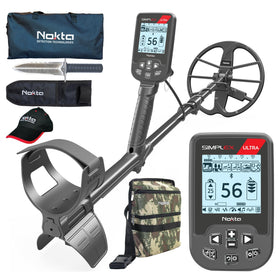 Nokta Simplex Ultra detector with clear display for easy target reading in any condition