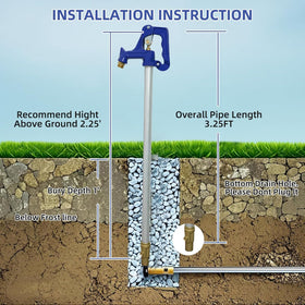Noliven brass connections highlight durability and corrosion resistance in outdoor use.