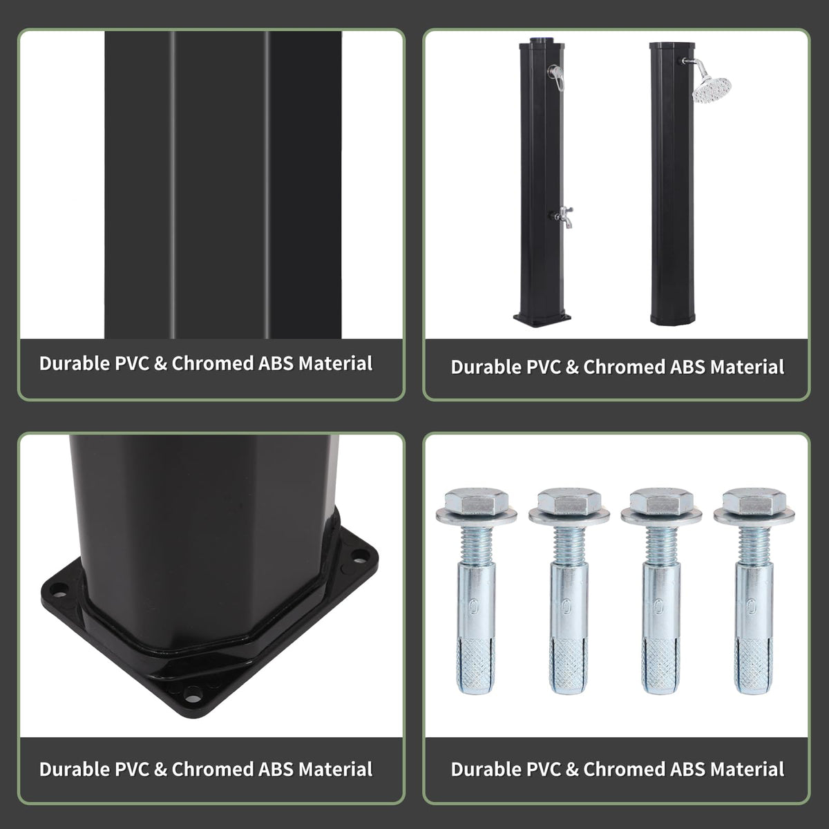 Nollapo leak-resistant construction with reinforced connectors for durable performance.