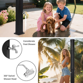 Nollapo mixer valve for easy hot and cold water adjustment.