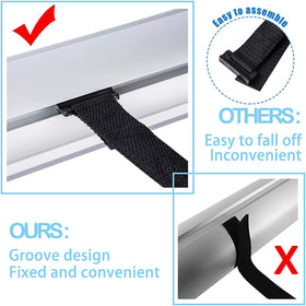 Nollapo universal clip securing solar pool covers on inground reels
