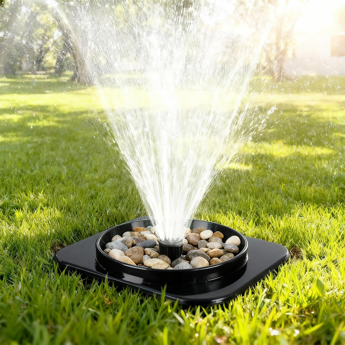 Nomanak 6-pack sprinkler guards provide durable protection for multiple sprinklers.