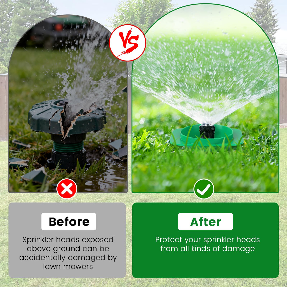 Nomanak green guard withstands weather for durable year-round protection