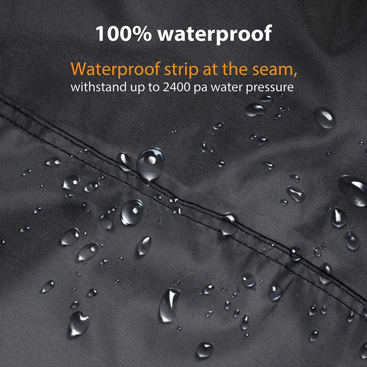 Nomiou interior-coated cover highlighting added protection for stored equipment
