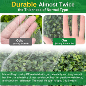 NONMON Garden Netting demonstrates light and breathable coverage for healthy plants.