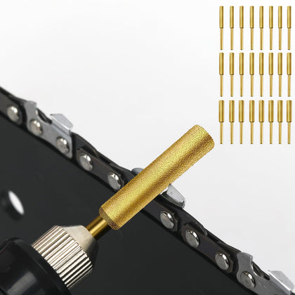 Nooklean diamond sharpener bit 5-32 size for precise chainsaw edge restoration.
