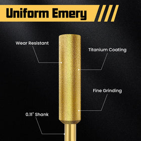 Nooklean diamond sharpener bit 7-32 size for larger oil chainsaws.