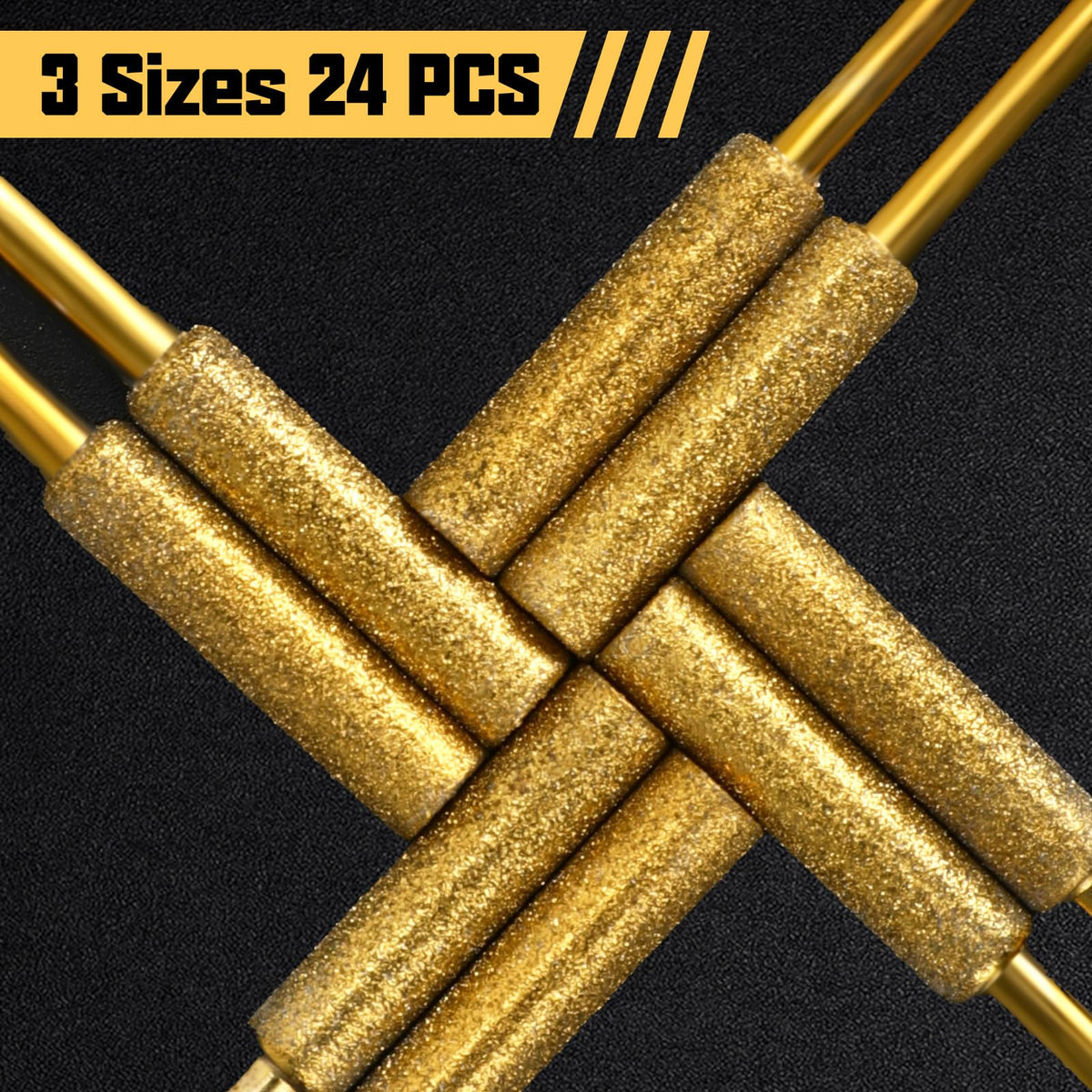 Nooklean titanium-plated diamond grit increases durability and wear resistance.