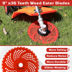 NOOTEASS wide application for lawns and gardens in real use