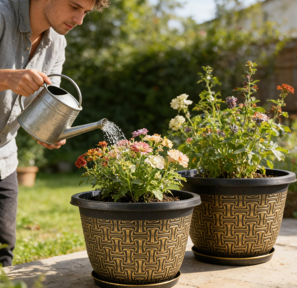 Nooulap eco-friendly planters support long-term gardening projects.