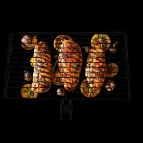 Norpro 8559 enables turning multiple foods at once for even grilling