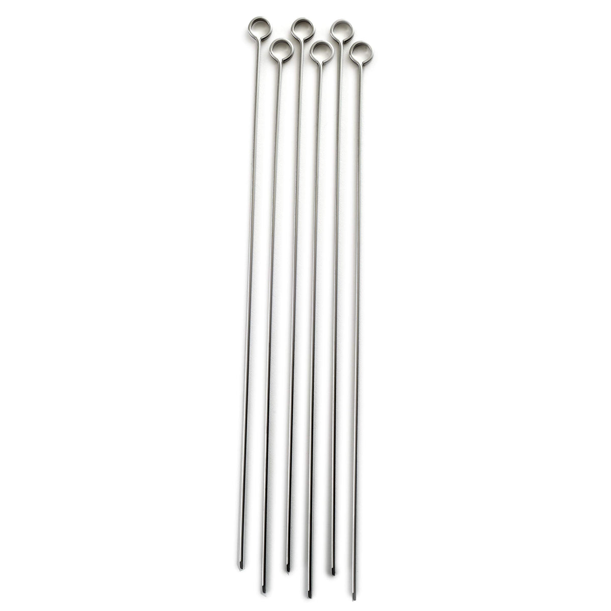 Norpro skewers ready for grilling and flavorful results