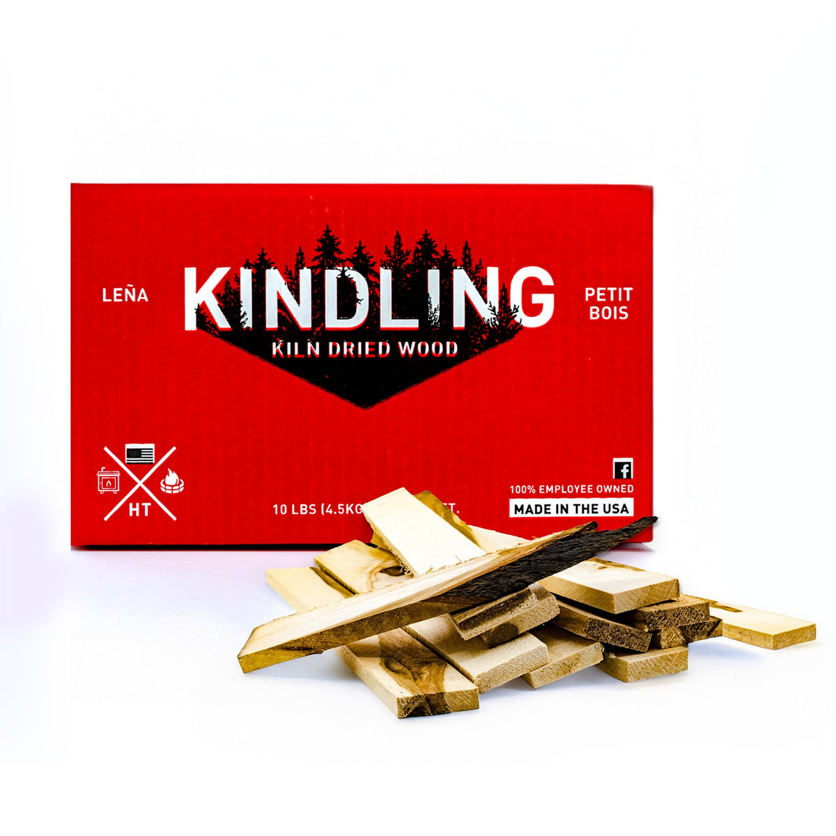 North Woods Kindling fire starters ignite wood fast for outdoor cooking