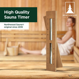 Premium packaging makes Northwood Sauna timer a thoughtful gift.