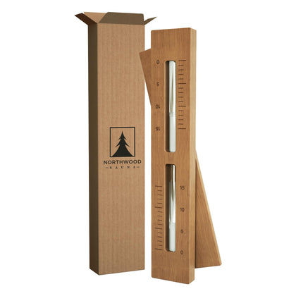 Northwood Sauna timer wall-mounted design with cedar warmth and easy timing.