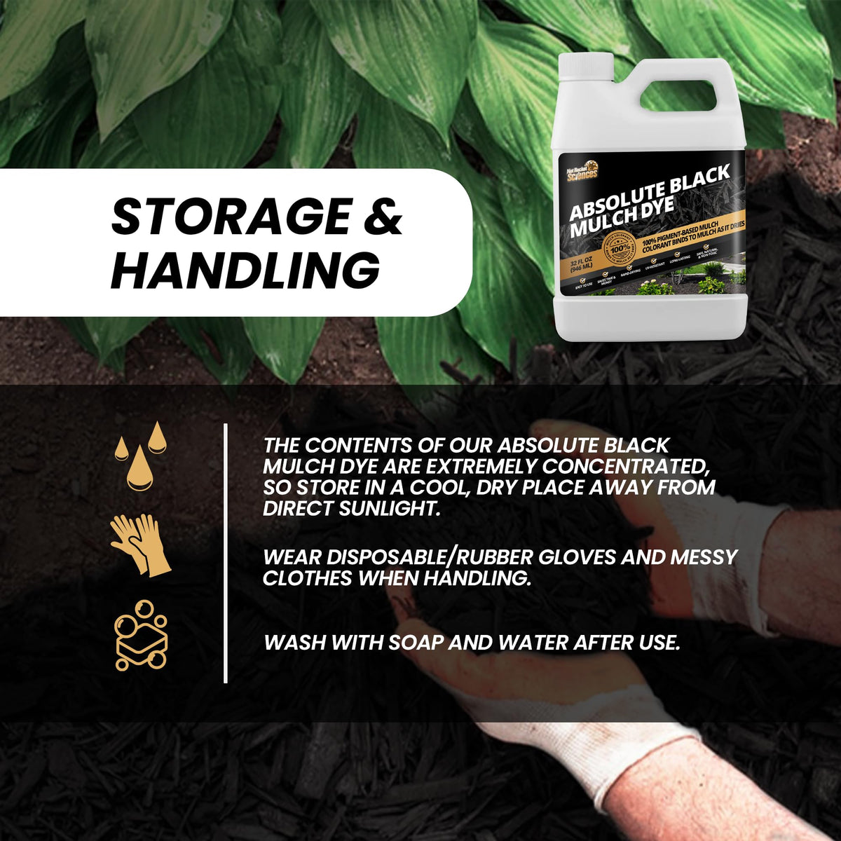 Not Rocket Sciences packaging and ready-to-use liquid dye for quick color