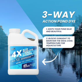 Not Rocket Sciences pond edge pour use demonstrates simple, mess-free application.
