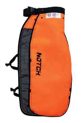 Notch five-layer protective fiber detail enhances chain-stopping performance.