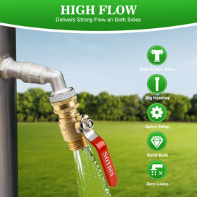 NOTDIS two-pack adds value by enabling two hose setups or replacements.