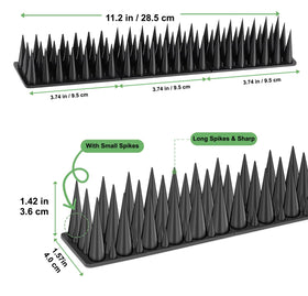 Notfjk Bird Spikes weatherproof design for year-round outdoor use.