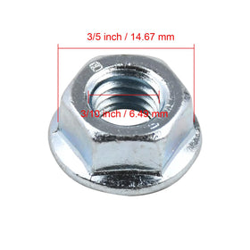 Notonmek hex nut 13mm detail showing precise fit