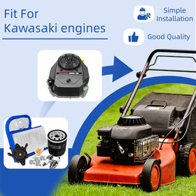 Notos Hedie fuel filter maintains steady fuel flow for Kawasaki-powered machines.