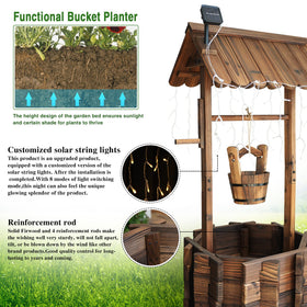 Notume outdoor decor assembly scene showing quick setup for patio