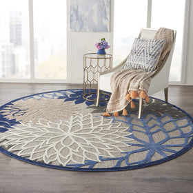 Nourison Aloha flat weave with raised texture for depth underfoot.