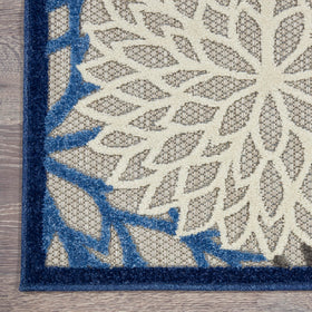 Nourison Aloha high-low weave provides rich texture and visual interest.