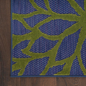 Nourison Aloha rug on a patio elevating overall decor and style.
