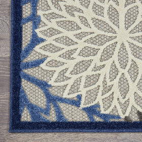 Nourison Aloha rug pad recommended for stability and floor protection.